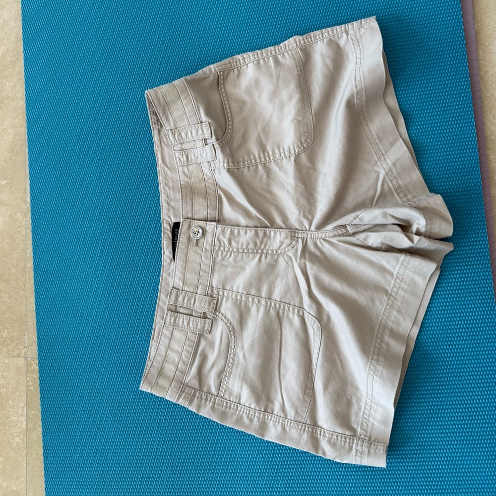 White House Black Market Beige Cargo Shorts